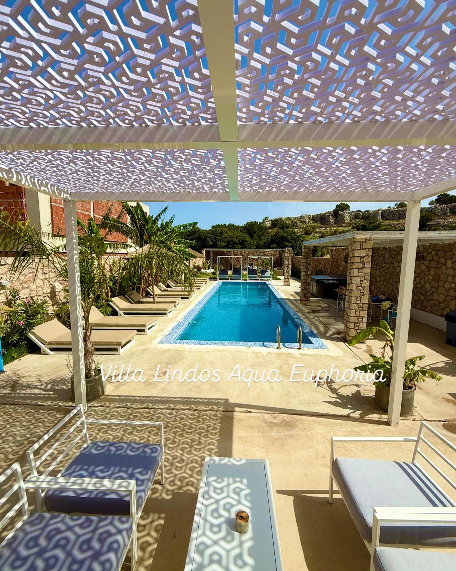 Lindos Villa Natura By Rhodes Villas Luaran gambar